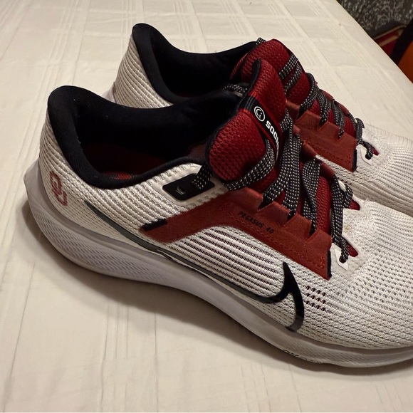 Nike Men's Air Zoom Pegasus 40 OU Sooners Oklahoma - Picture 2 of 12